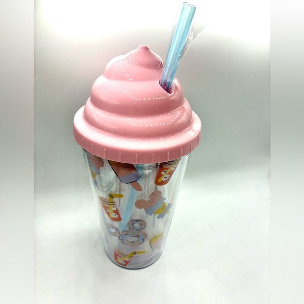 NWT Disney Tumbler with Straw